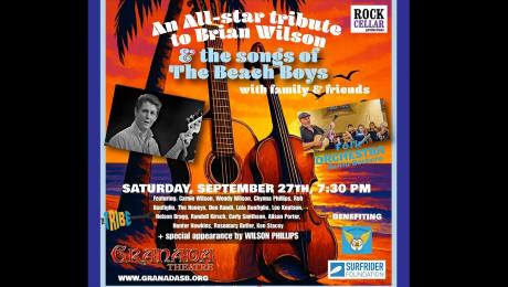 An All-Star Celebration of the music of The Beach Boys & Brian Wilson 9/27